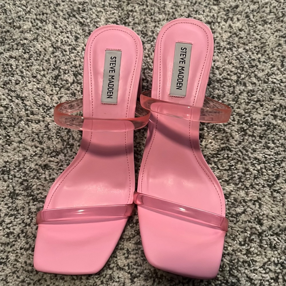 Steve Madden pink sandals